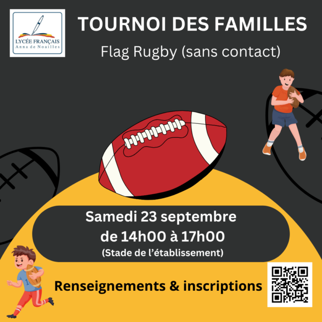 Lire la suite à propos de l’article Tournoi des familles – Rugby flag