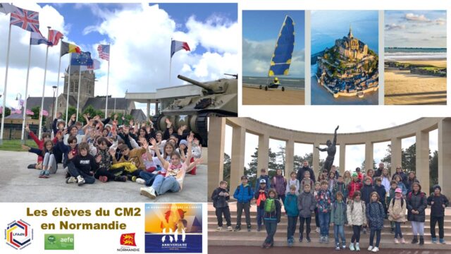 Lire la suite à propos de l’article Les CM2 ont débarqué en Normandie !