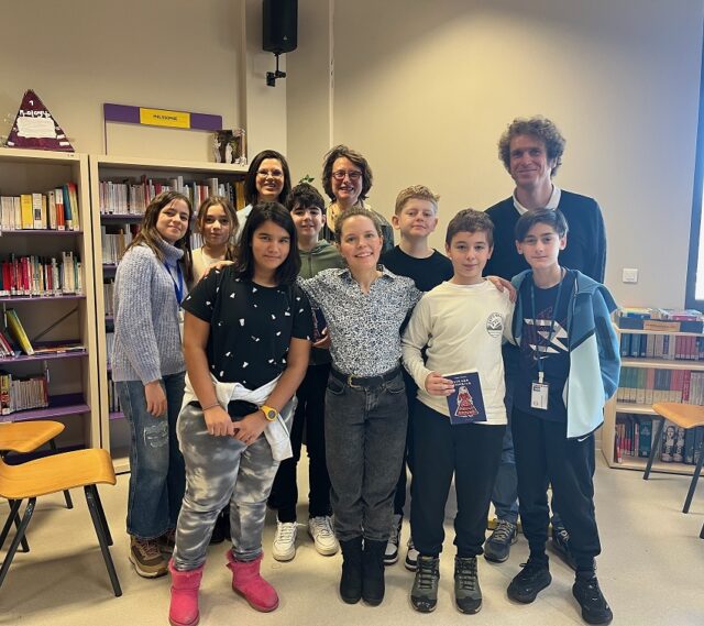 Lire la suite à propos de l’article Rencontre avec Fanny Chartres au Lycée