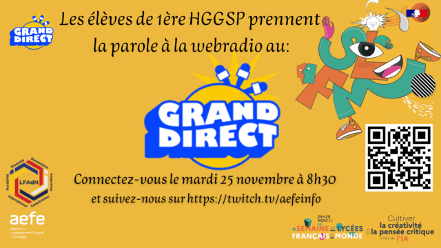 Lire la suite à propos de l’article Grand direct de l’AEFE